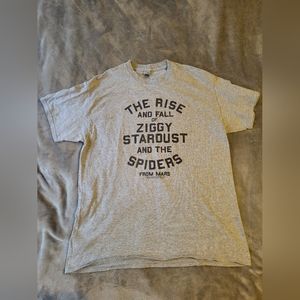 Men's Ziggy Stardust/David Bowie T-Shirt Size L